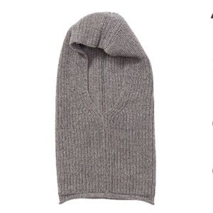 ALL SAINTS Gray Hooded Snood